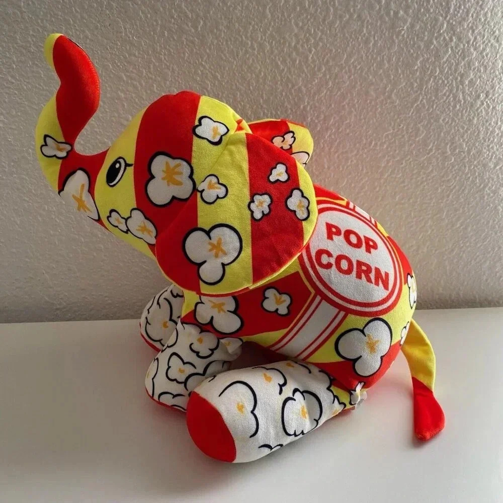POP ART Soft 16" Plush 2023 Popcorn Elephant MAMMOTH CORNELIUS